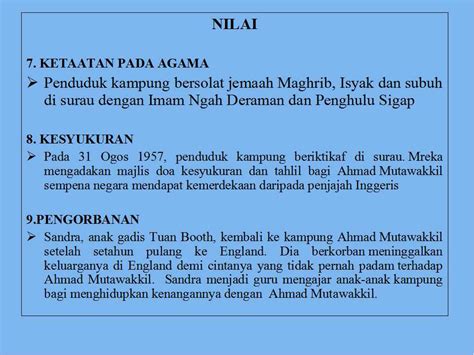 Dalam usia begitu dia menjadi pemberi maklumat kepada penduduk kampung. ESEI DAN KOMSAS TINGKATAN 4 DAN 5 (SPM ): ANTOLOGI SEJADAH ...