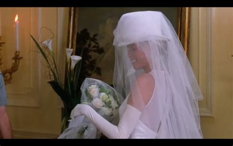 Top Hat And Veil In The Parent Trap Wedding Dress Photoshoot Scene
