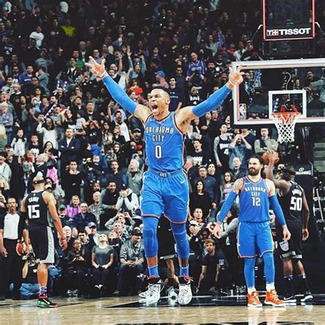 Russell Westbrook Gets A Triple Double In Oklahoma City Thunders Latest