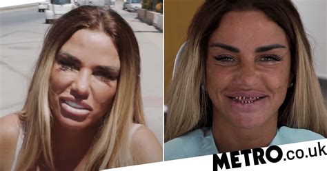 Katie Price All Smiles As She Shows Off New Teeth After Bond Villain Comparisons Metro News