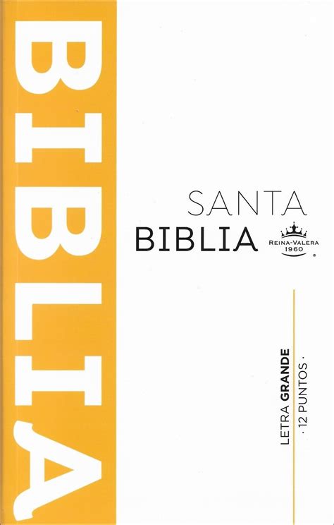 Clc Chile Biblia Rvr1960 TamaÑo Manual Letra Grande