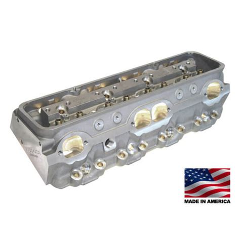 Bill Mitchell Products Bmp 024020c Cylinder Head Aluminum Chevy Small