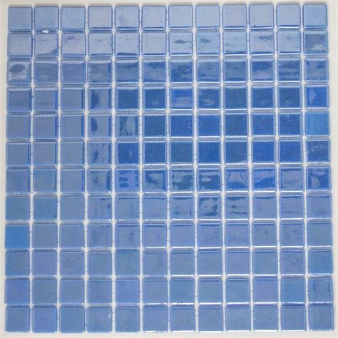 signature line 1 x 1 glass mosaic tile in glossy blue stone mosaic tile porcelain mosaic tile