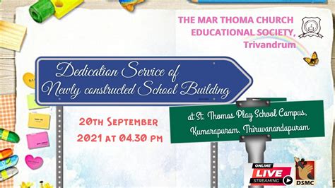The Mar Thoma Church Educational Society Dedication Service Of Newly