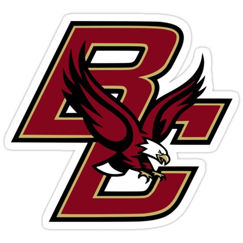 Boston College Eagles Logo Stickers By Macbrittdesigns Redbubble