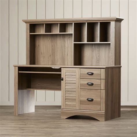 Beachcrest Home Pinellas Computer Desk With Hutch And Storage And Reviews