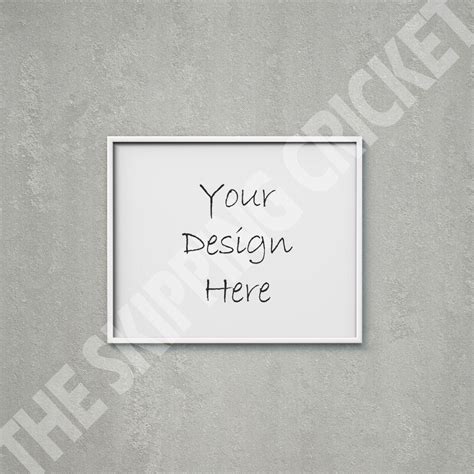 Download 8x10 16x20 24x30 landscape white frame mockup, frame on ...