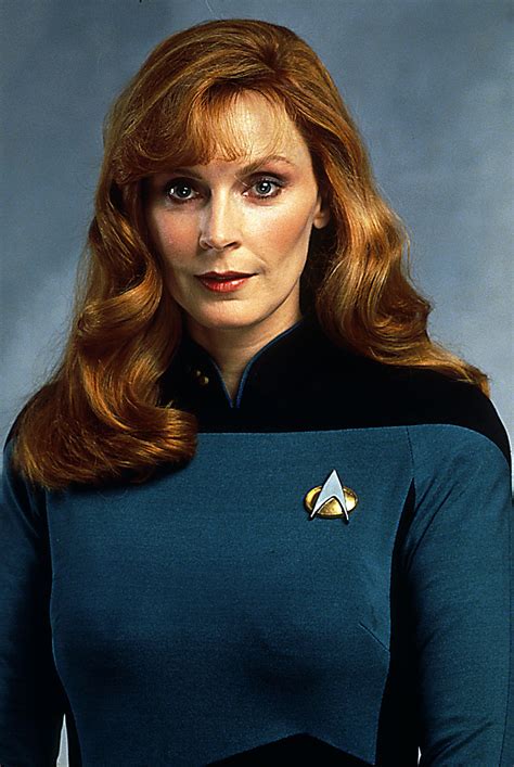 Gates Mcfadden My First Redhead Inspiration I Wanted To Be A Doctor Until My Father Told Me