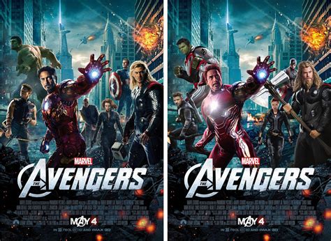 Original Avengers Poster Updated With Endgame Costumes Was Inevitable