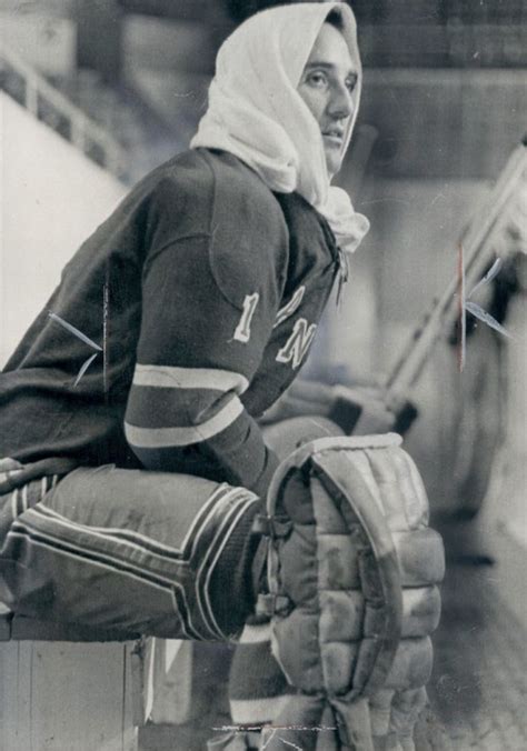 Jacques Plante Hockey Goalie Rangers Team Hockey