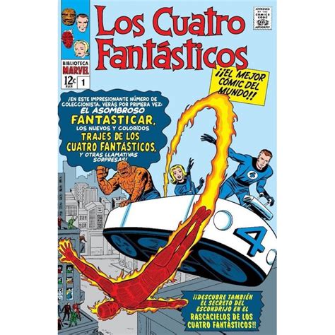 Biblioteca Marvel Los 4 FantÁsticos 1 1961 62 Fantastic Four 1 6 Usa