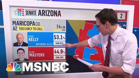 Steve Kornacki Breaks Down New Arizona Vote Totals Youtube