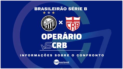 Operário x CRB onde assistir ao vivo horário escalações e