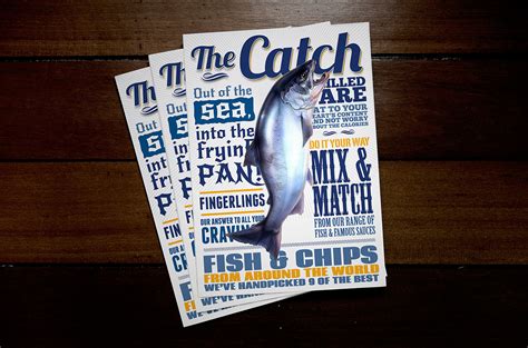 Fish and Co Menu Design on Behance