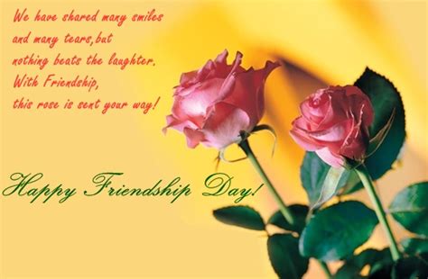 If you want to wish them happy valentine day 2021, then you have to explore the internet and websites for the best collection of valentine day wishes through which you can express your feelings. Shared Smiles. Free Happy Friendship Day eCards, Greeting ...