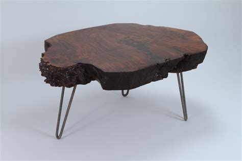 Wooden console table loft side table on metal legs furniture manufacturer. Live Edge Slab Steel Legs Coffee Table Solid Wood Living ...
