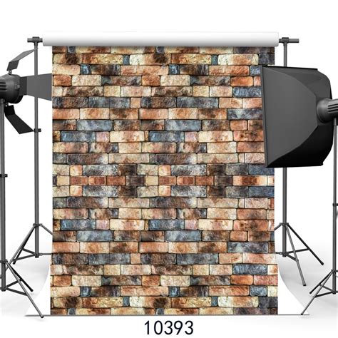 2020 Vinyl Custom Photography Backdrops Prop Brick Wall Floor Theme
