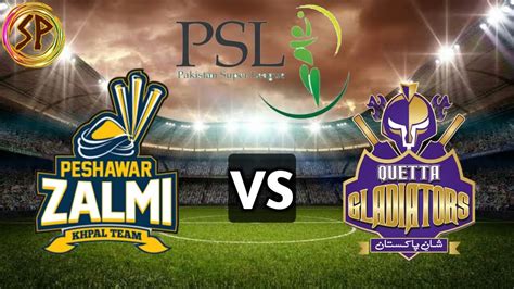 A match between peshawar zalmi and quetta gladiators often provides exciting result. Peshawar Zalmi VS Quetta Gladiators || PSL 5 || Match 18 ...