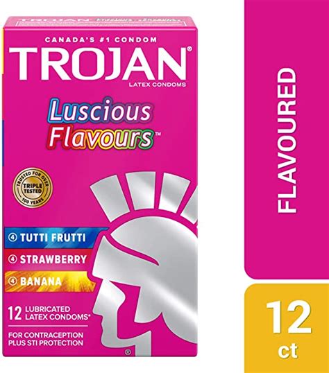Trojan™ Luscious Flavours™ Safer Sex With Yum Condoms Canada
