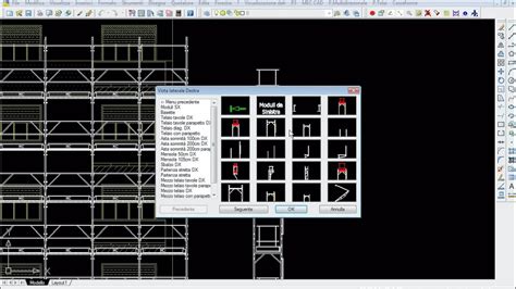 Scaffold Cad Drawing