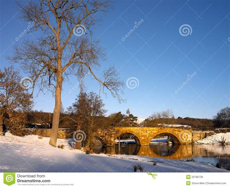 Winter Scenery North Yorkshire England Royalty Free