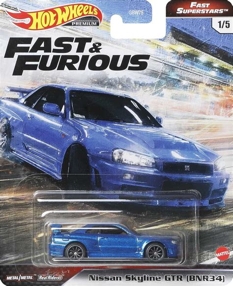 Contemporary Manufacture Hot Wheels Fast And Furious Nissan Skyline From The Original Fast Set Toys