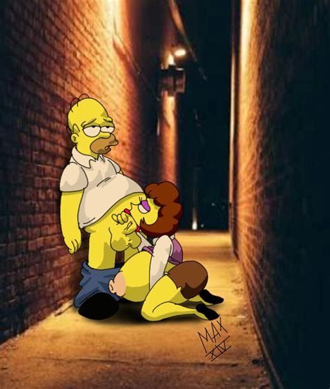 Post 2112787 Homer Simpson Maude Flanders Maxtlat The Simpsons