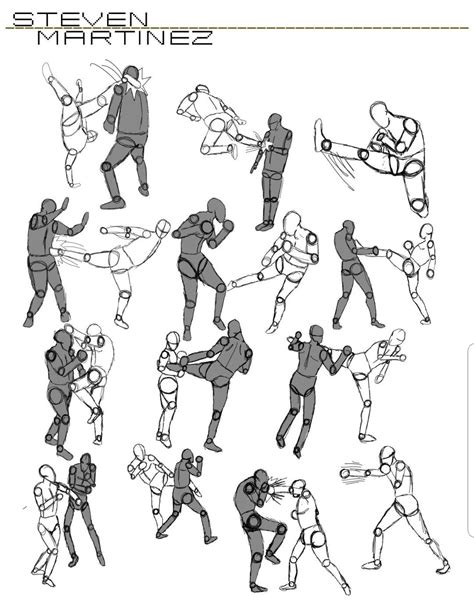 Pin By 동훈 이 On Anime Drawing Fighting Poses Fighting Drawing Art Poses
