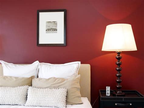 The #primroseproject is on the homestretch! Red Bedroom Feature Wall - Inspirations Paint | Feature ...