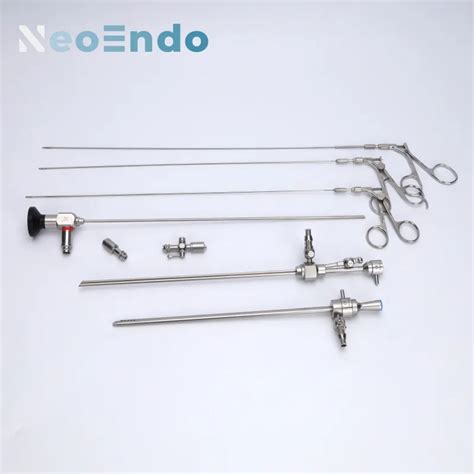 Rigid Hysteroscope Set 30 Degree 4302mm With Sheath And Working