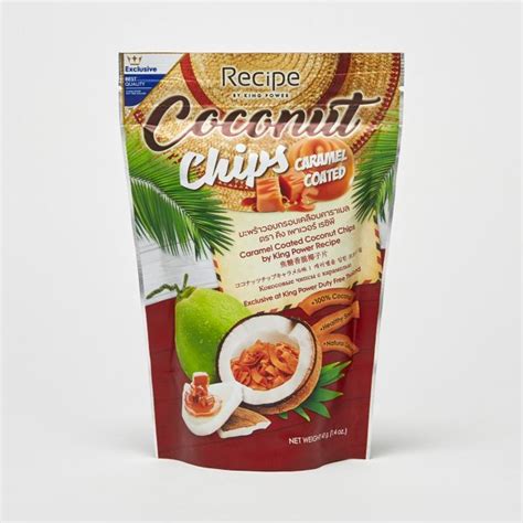 Caramel Coated Coconut Chips By King Power Recipe