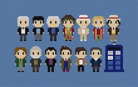 Cross Stitch Patterns For Dr Who Fans