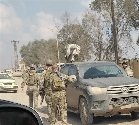 Us Army Green Berets In Syria Operating A Toyota Hilux 1071 X 969