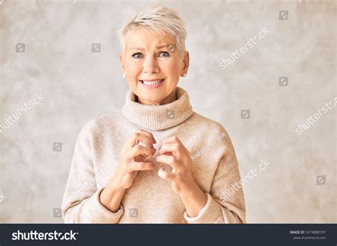 Negative Human Emotions Reactions Feelings Stressed Stock Photo