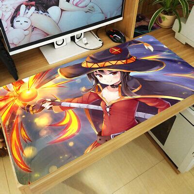 KonoSuba Megumin Anime Mouse Pad Mice Game Play Mat PC Laptop Keyboard Pad EBay