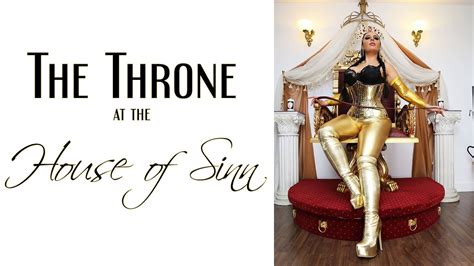 Bdsm Dungeon Tour The Throne At The House Of Sinn Youtube