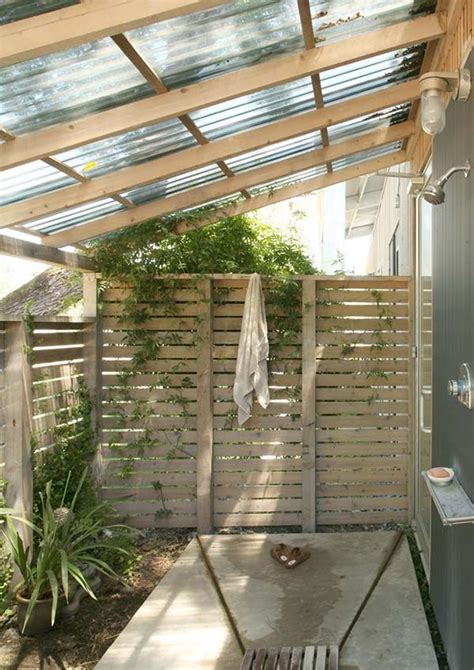 However, there will probably be extra drainage issues to consider and possibly local building codes as well. 47 Awesome outdoor bathrooms leaving you feeling refreshed ...
