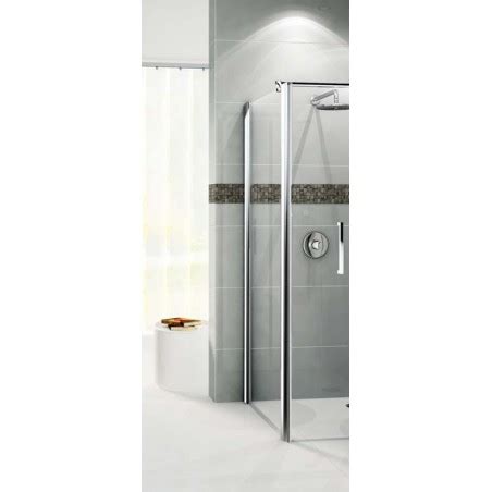 Classe ip 44 intérrupteur infrarouge, allumage par simple. Novellini Giada 2b paroi fixe cm 66-69 verre trempe ...