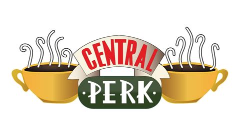 Central Perk Sign Central Perk Sticker Central Perk Decal | Etsy