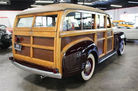 1941 Plymouth Special Deluxe 66669 Miles Maroon Station Wagon For Sale