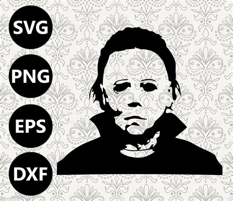 Download Michael Myers Silhouette Clipart vector svg file for cutting | Etsy