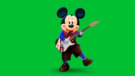 Mickey Mouse Dancing Green Screen Youtube