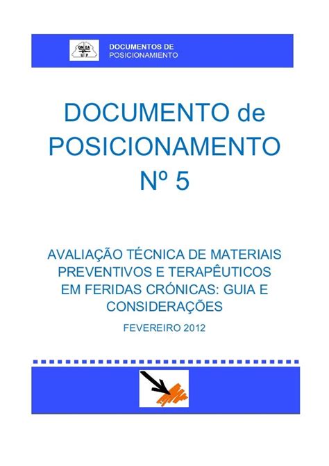 Documento Posicionamento No 5 Avaliação Técnica De Materiais Pre