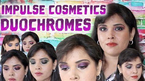 Duochrome Eyeshadows From Impulse Cosmetics Magical Themes Youtube