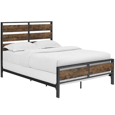 We did not find results for: Walker Edison Queen Metal and Wood Plank Panel Bed in ...