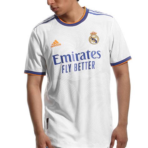 Camiseta Adidas Real Madrid 2021 2022 Authentic Blanca Futbolmania