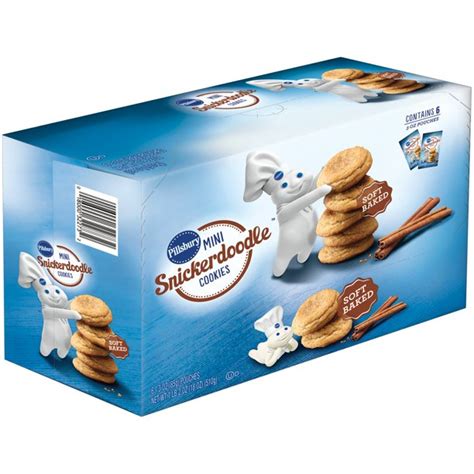 While i don't recommend you do that, i do recommend you pick up these new pillsbury oreo cookies. Pillsbury Mini Snickerdoodle Cookies 6-3 oz. Pouches ...