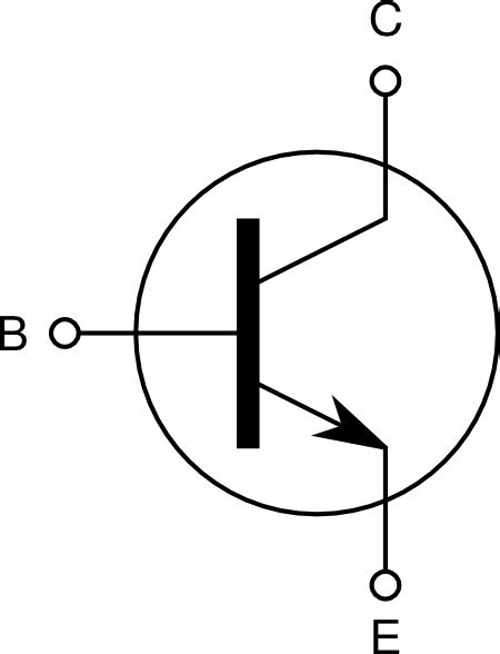 Npn Transistor Clip Art Free Vector In Open Office Drawing Svg Svg