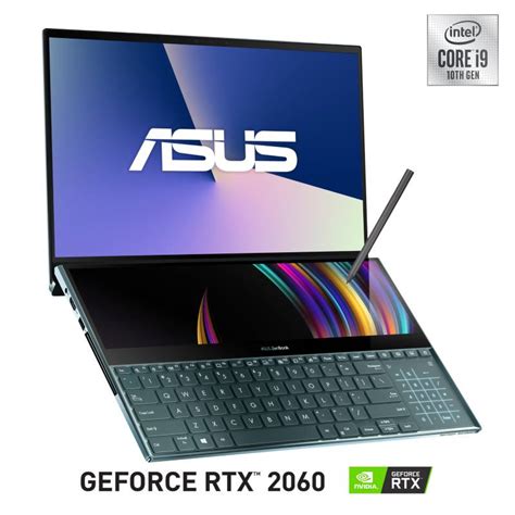 Asus Notebook Pro Duo Ux581lv Intel Core I9 32gb Ram 1tb Ssd Nvidia