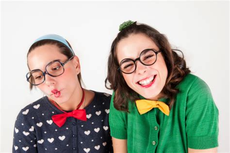 Young Nerdy Girls Stock Photo Download Image Now Bizarre Cut Out